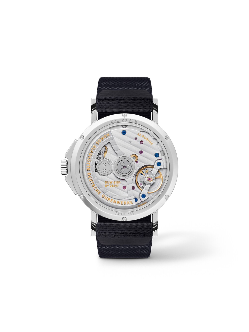 Ahoi Neomatik 38 Datum Atlantik Nomos Wempe Jewelers