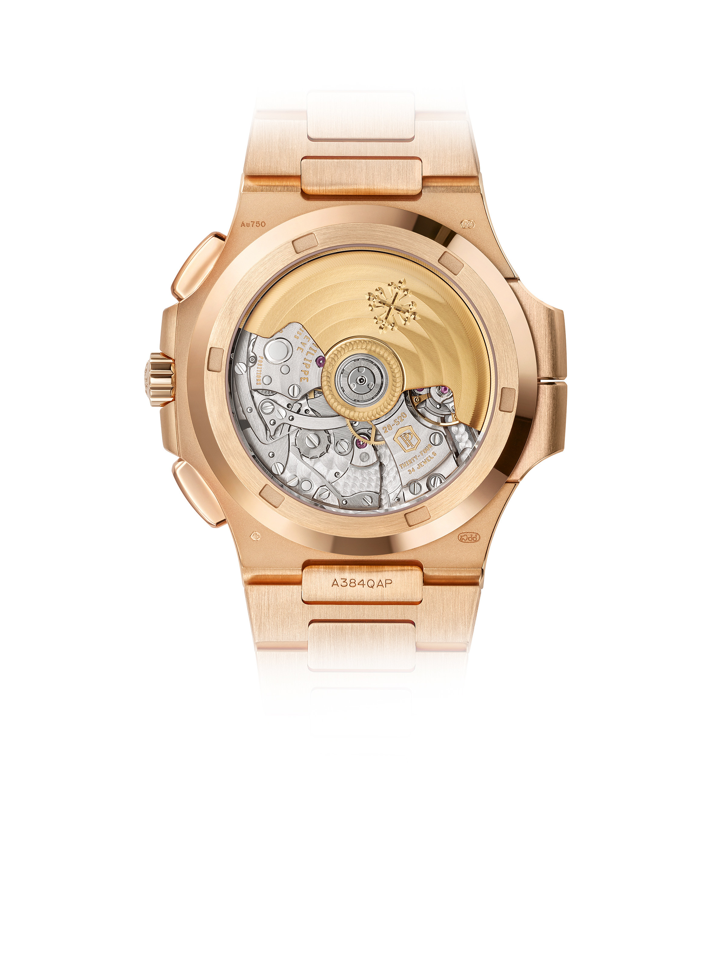 Patek Philippe Nautilus Chronograph Automatic Blue Dial Men's Watch  5990-1R-001