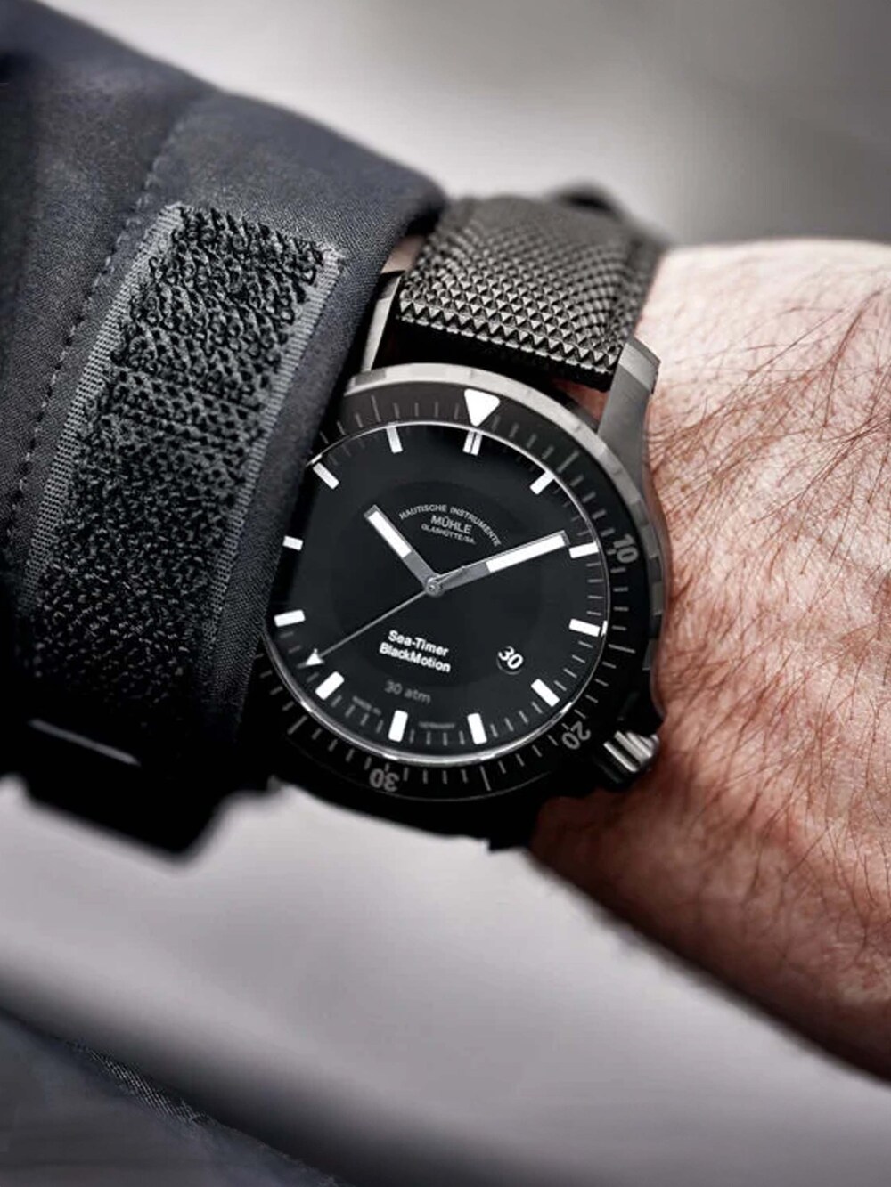 Sea-Timer BlackMotion | Mühle Glashütte/SA. | Juwelier Wempe