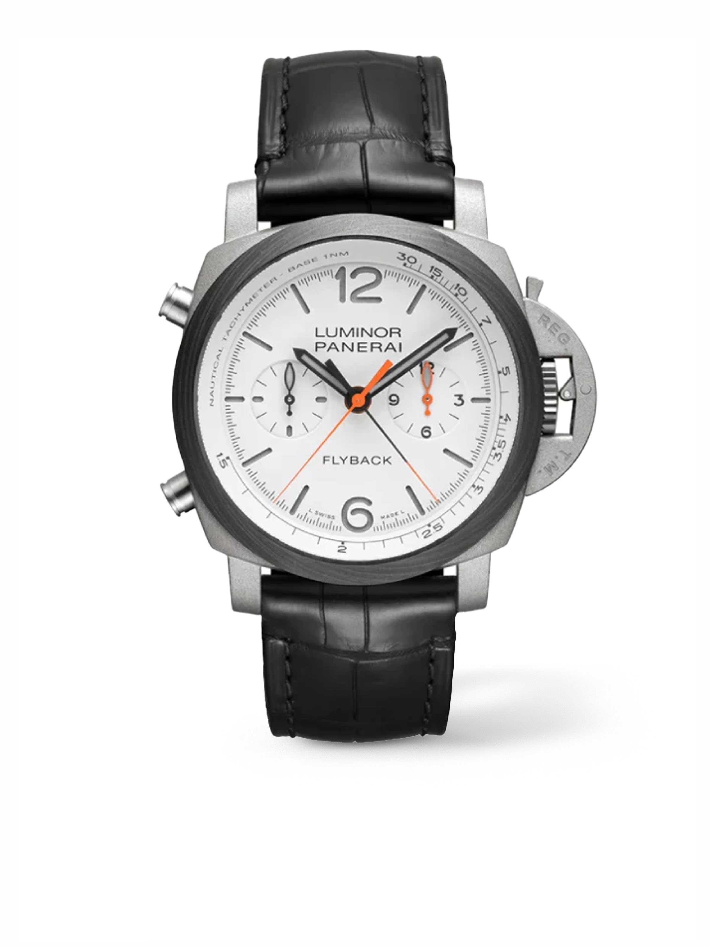 Cinturino In Gomma Nero Per Orologio Panerai 40mm - 22mm Di Larghezza - Ewatchparts