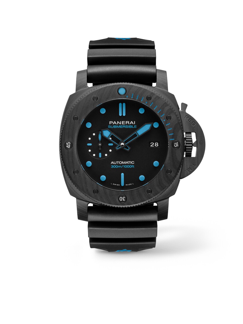 Pam 616 Panerai Carbotech Replica Submersible Carbotech 47 Mm