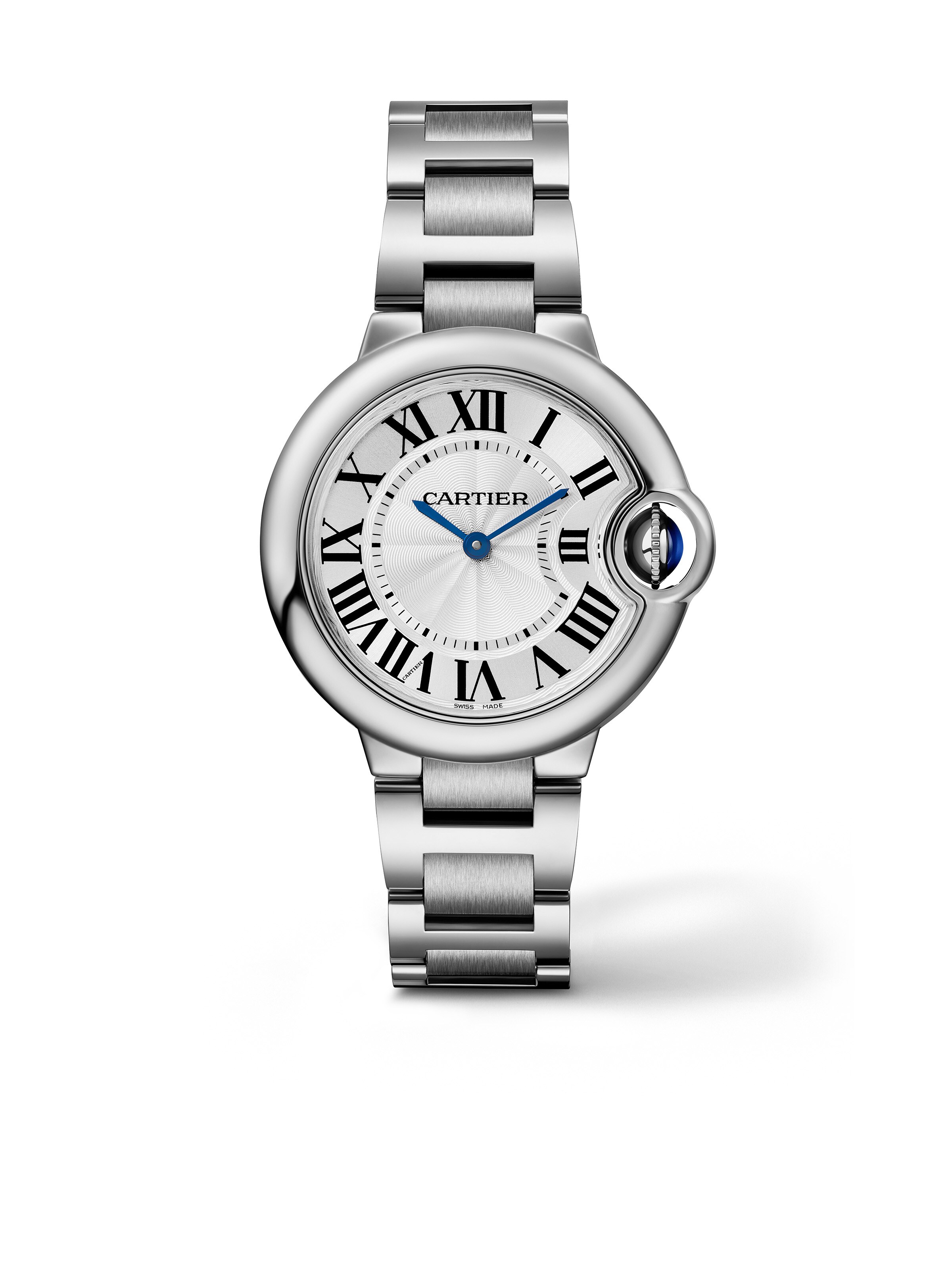 CRW4BB0016 - Ballon Bleu de Cartier watch - 33mm, automatic movement,  steel, diamonds - Cartier