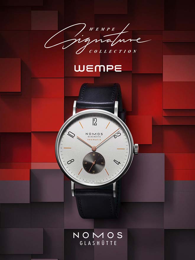 Wempe Signature Collection X Nomos Glashütte Tangente neomatik 39