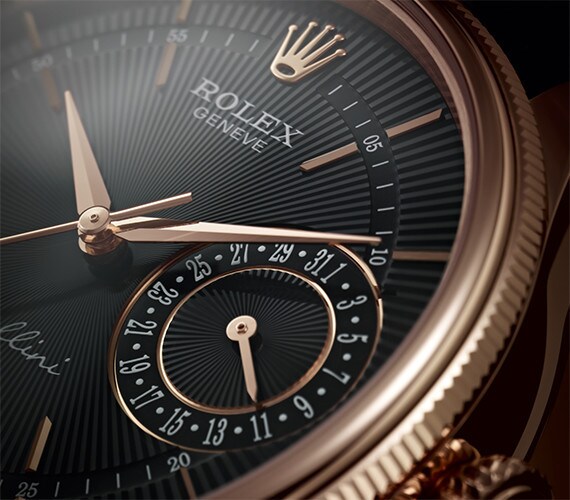 Datumsanzeige der Rolex cellini