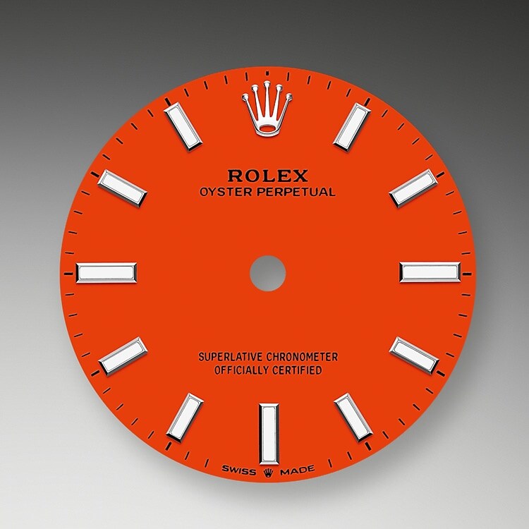 La esfera es el rostro distintivo de un reloj Rolex, el mayor responsable de su identidad y legibilidad.