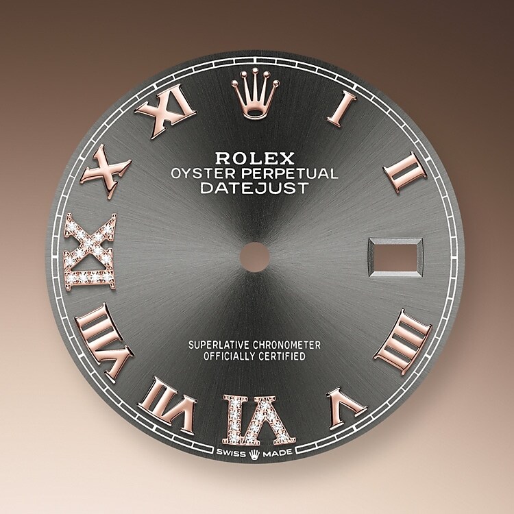 En relojería, el acabado tipo rayos de sol en las esferas Rolex es un método predominante para conseguir esferas de un color metálico puro, como tonos de gris plateado, rodio o rutenio.