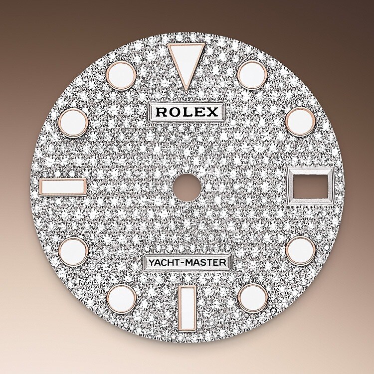 Diamonds, sapphires, rubies, emeralds – the noblest and most precious stones are selected to grace Rolex timepieces. The brand has in-house expertise and equipment enabling it to bejewel any model in its catalogue. Experienced gemmologists first select gemstones of the highest quality. For this, they can rely on their own seasoned judgement as well as state-of-the-art analysis equipment. The stones are then entrusted to the gem-setters, who skilfully place each precious stone onto the watch by hand, one by one, assuring precision to within hundredths of a millimetre. Such stringent tolerances guarantee that each stone shines with optimal brilliance and is perfectly aligned with those around it. These time-honoured gestures, which may be repeated many hundreds of times, ensure that each gem-set watch produced by Rolex sparkles with exceptional intensity and reflects the standard of excellence required by the brand.