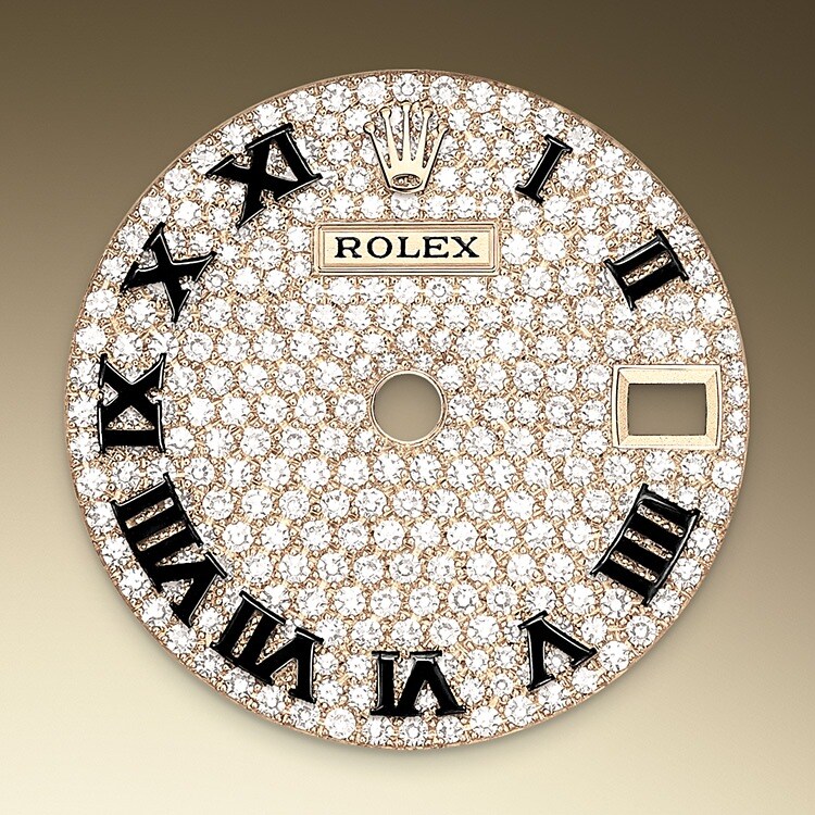 Diamonds, sapphires, rubies, emeralds – the noblest and most precious stones are selected to grace Rolex timepieces. The brand has in-house expertise and equipment enabling it to bejewel any model in its catalogue. Experienced gemmologists first select gemstones of the highest quality. For this, they can rely on their own seasoned judgement as well as state-of-the-art analysis equipment. The stones are then entrusted to the gem-setters, who skilfully place each precious stone onto the watch by hand, one by one, assuring precision to within hundredths of a millimetre. Such stringent tolerances guarantee that each stone shines with optimal brilliance and is perfectly aligned with those around it. These time-honoured gestures, which may be repeated many hundreds of times, ensure that each gem-set watch produced by Rolex sparkles with exceptional intensity and reflects the standard of excellence required by the brand.