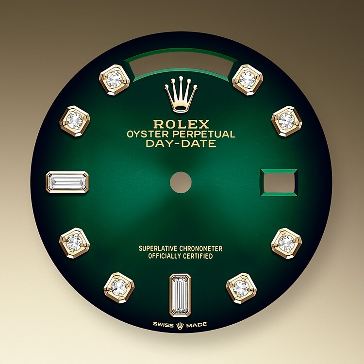 Das Zifferblatt verleiht einer Rolex Armbanduhr ein Gesicht sowie eine eigene Identität und sorgt überdies für perfekte Ablesbarkeit.