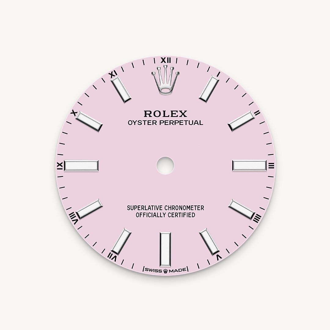 Zifferblatt in Candy pink