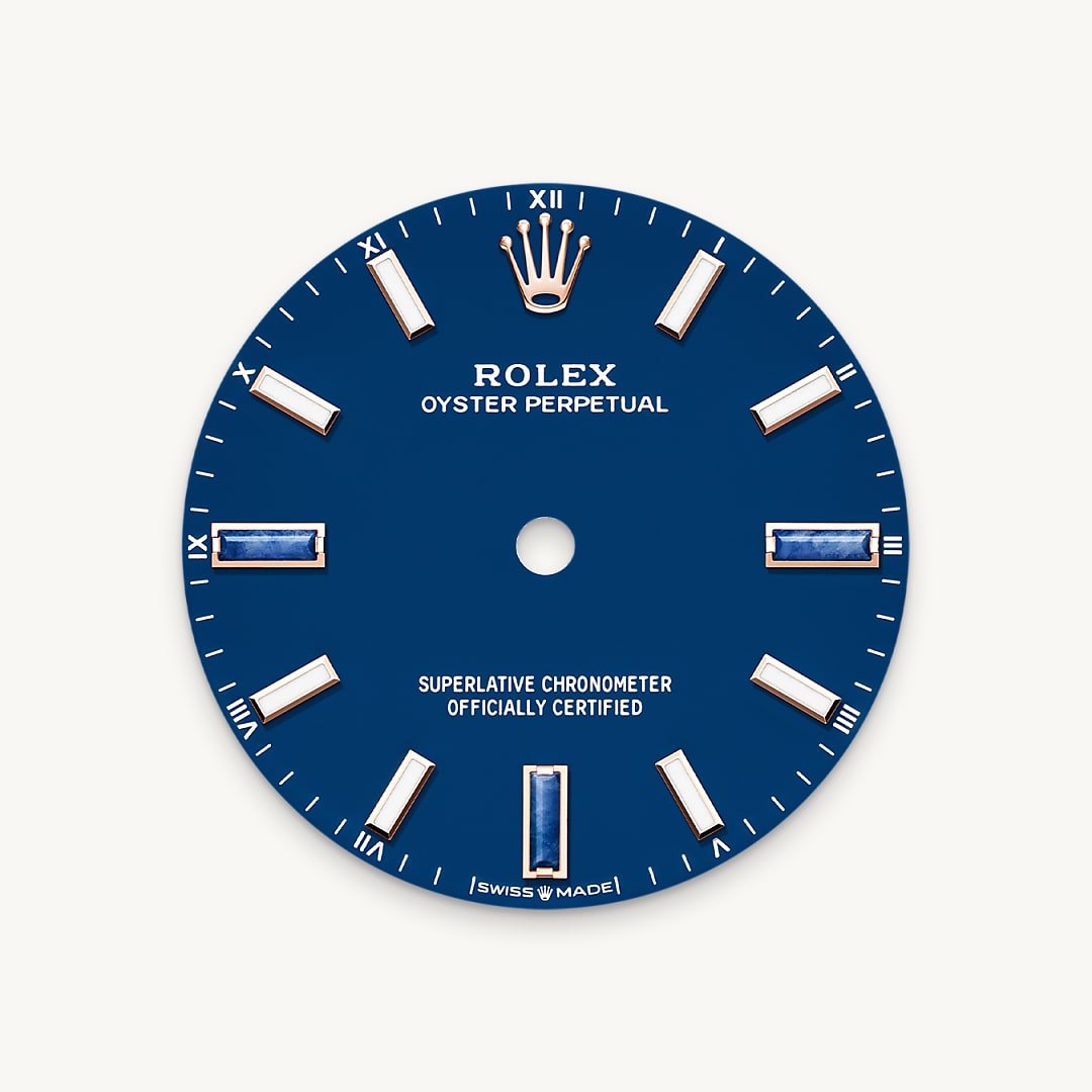 Blue stone dial