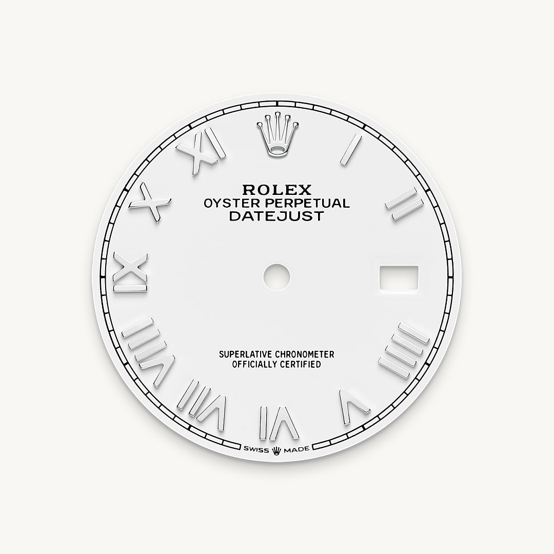 White dial