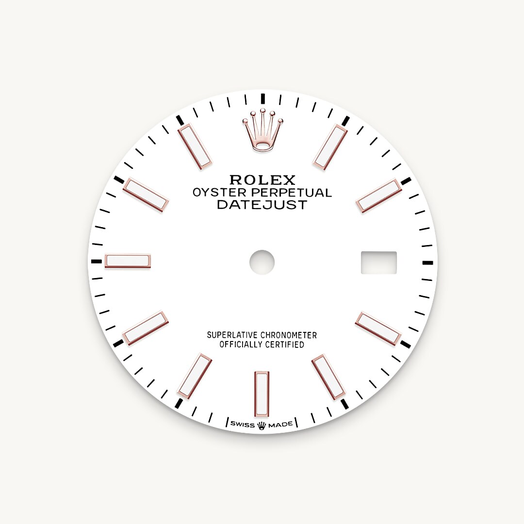 White dial