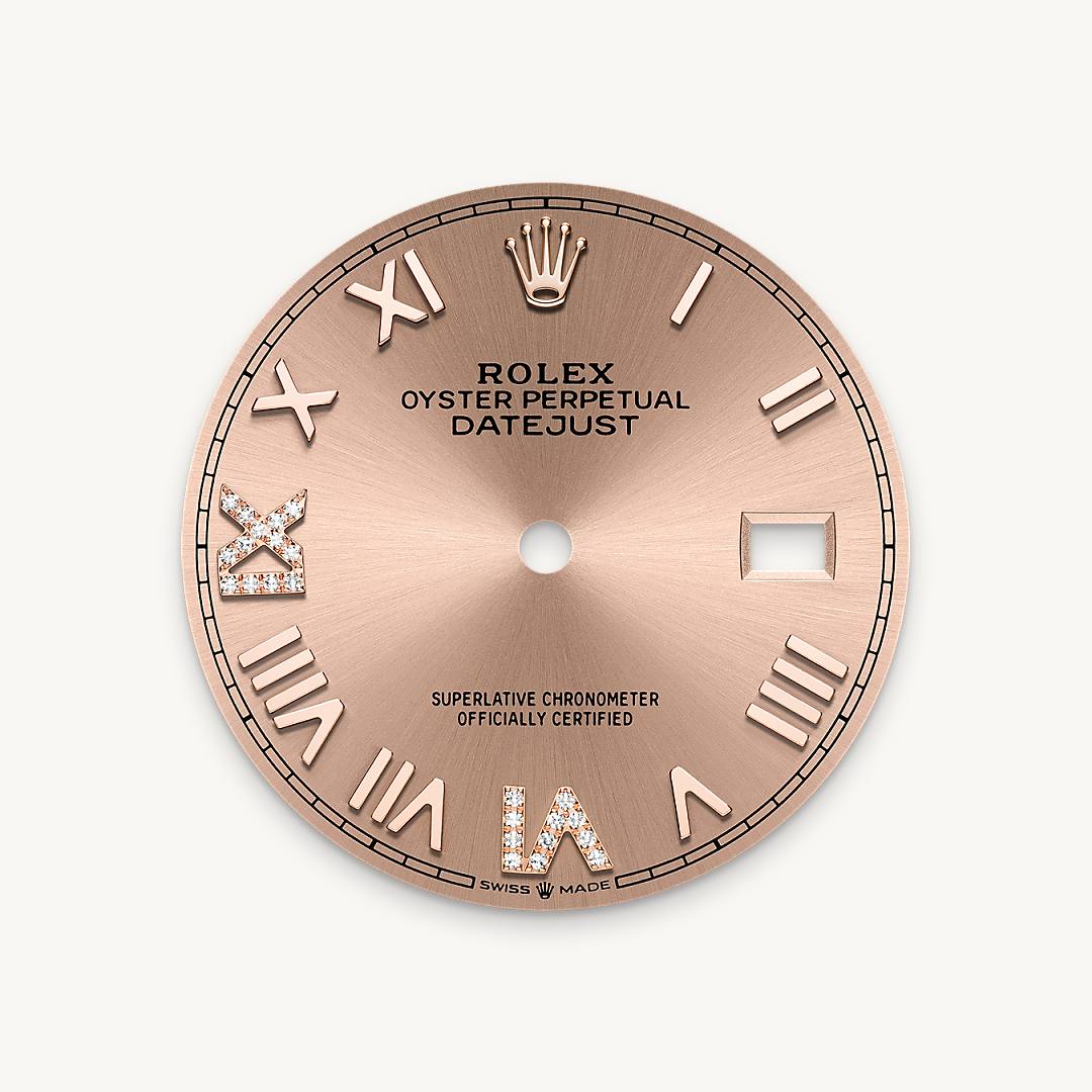 Rosé-colour dial