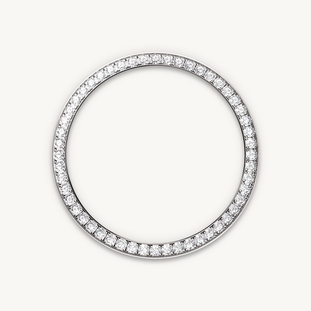 Diamond-set bezel
