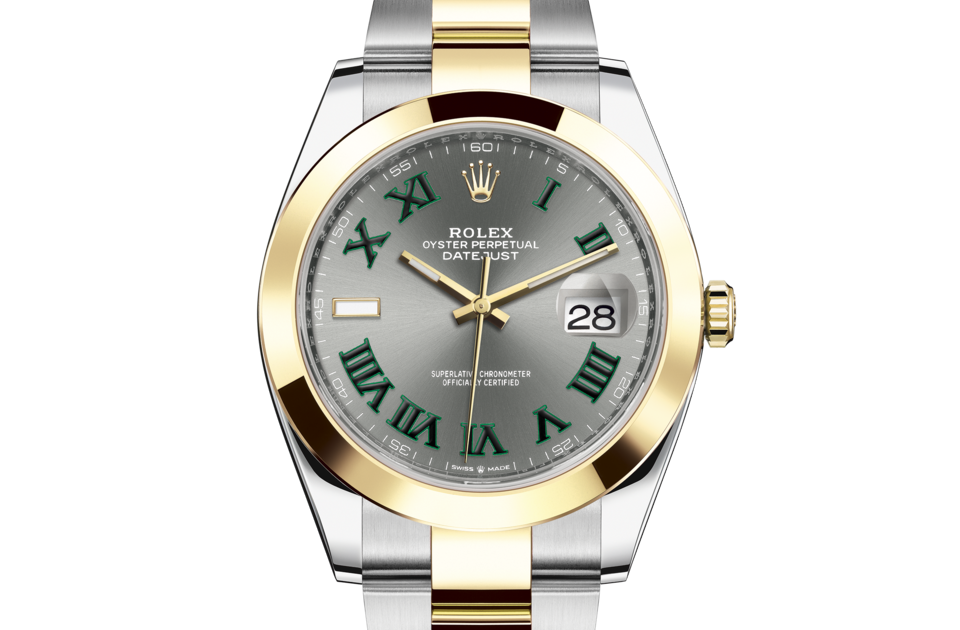 Rolex Datejust 41 in Oystersteel and 