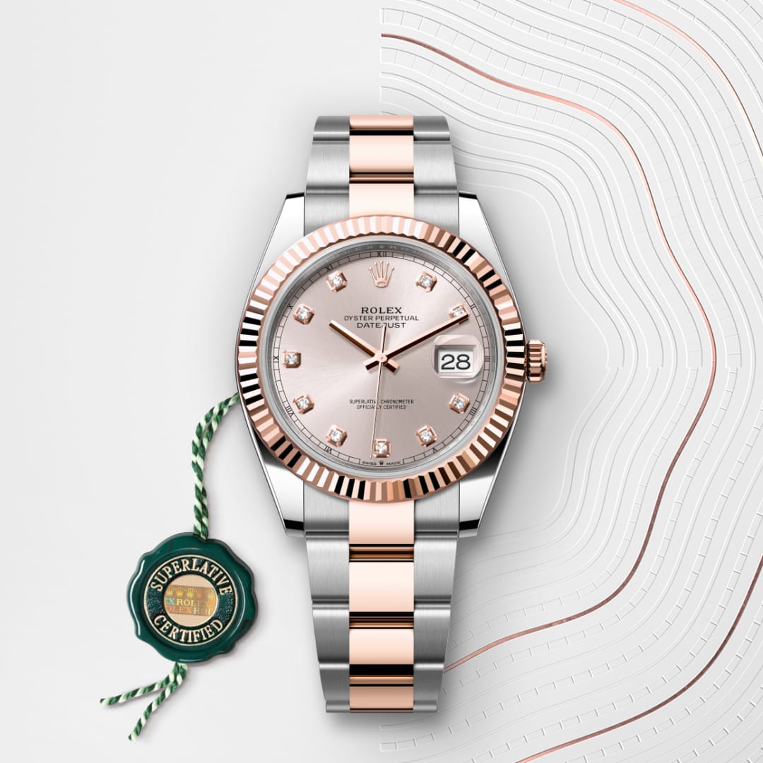rolex oyster 41mm oystersteel and everose gold
