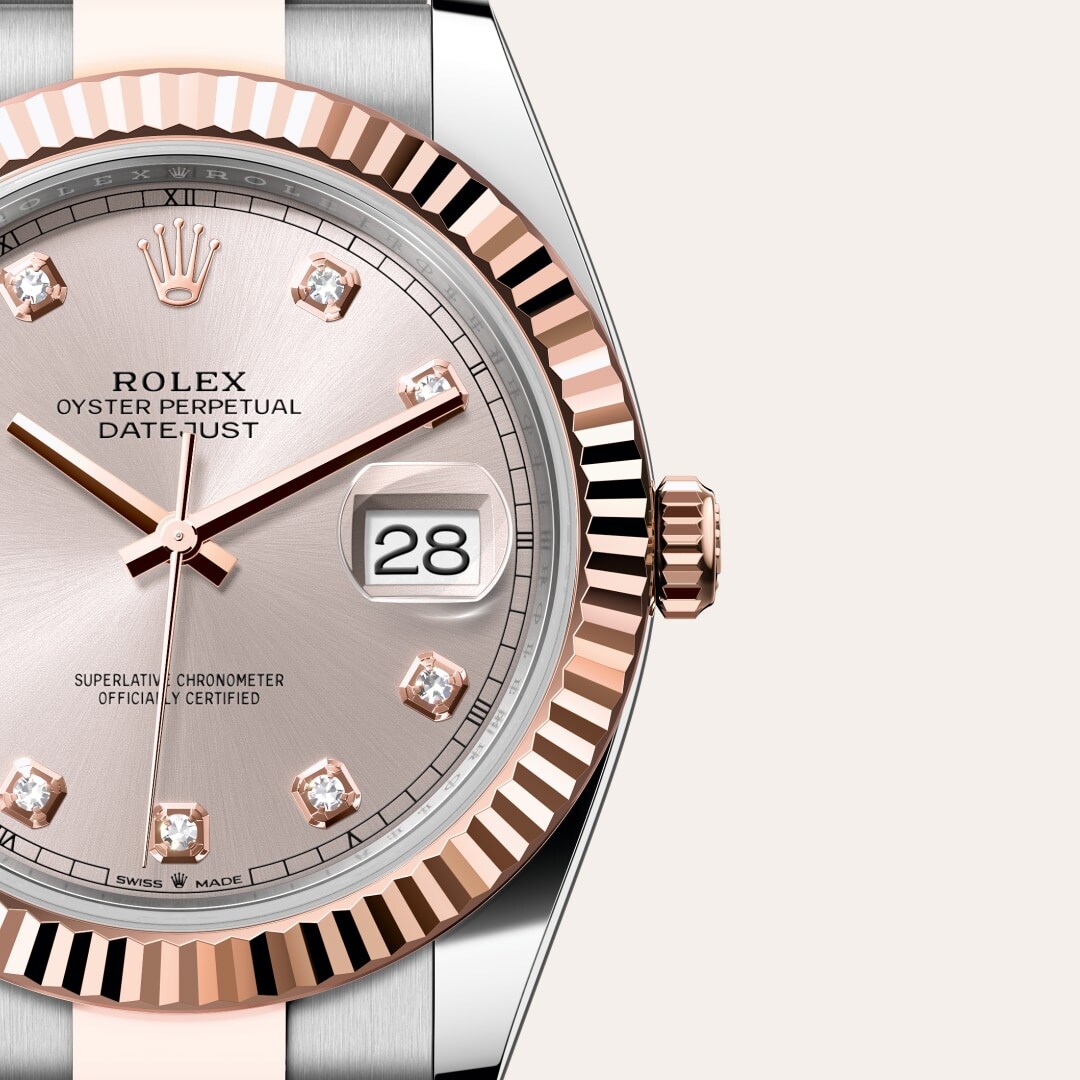 Rolex Datejust 41 in Rolesor Everose (Kombination aus Edelstahl