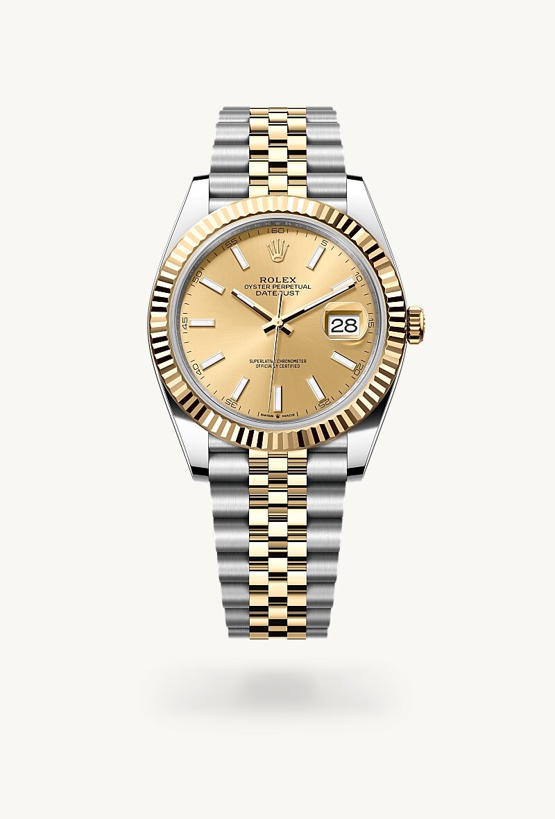 Rolex Datejust 41 in Rolesor gelb (Kombination aus Edelstahl