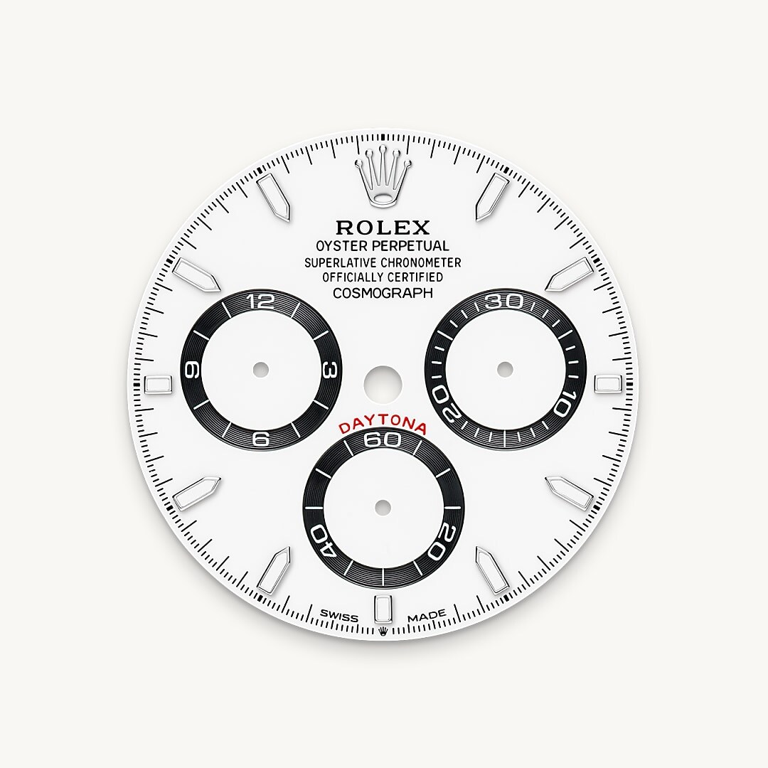 White dial
