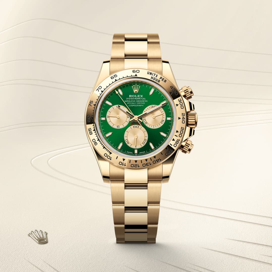 Rolex Cosmograph Daytona in 18 kt yellow gold, M126508-0008