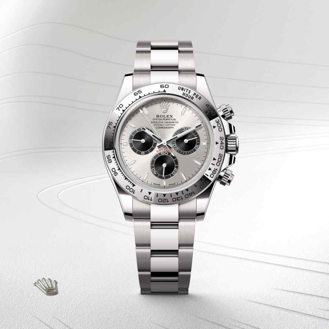 Rolex Cosmograph Daytona in 18 kt white gold, M126509-0003