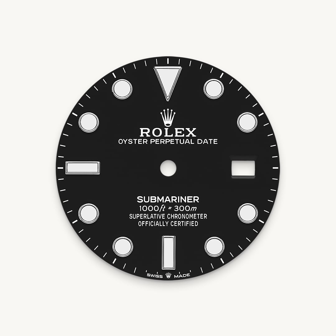 Black dial