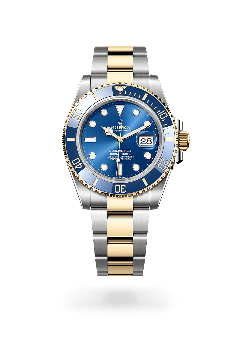 Rolex Submariner Date in Rolesor gelb (Kombination aus Edelstahl  