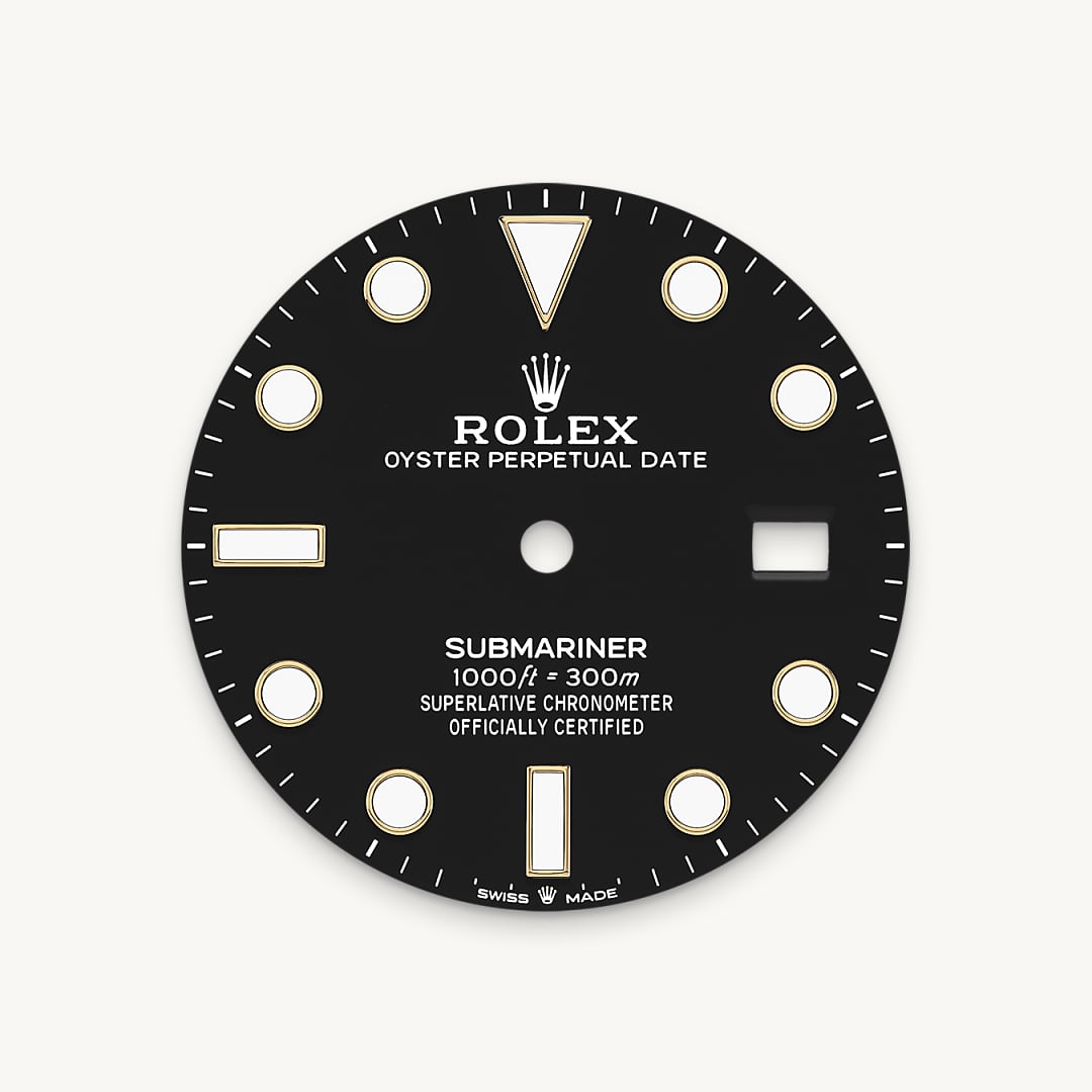 Black dial