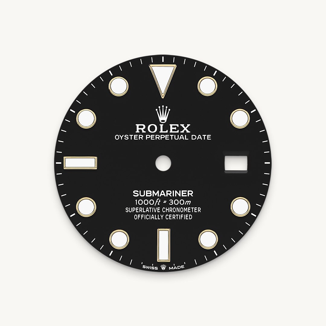Black dial