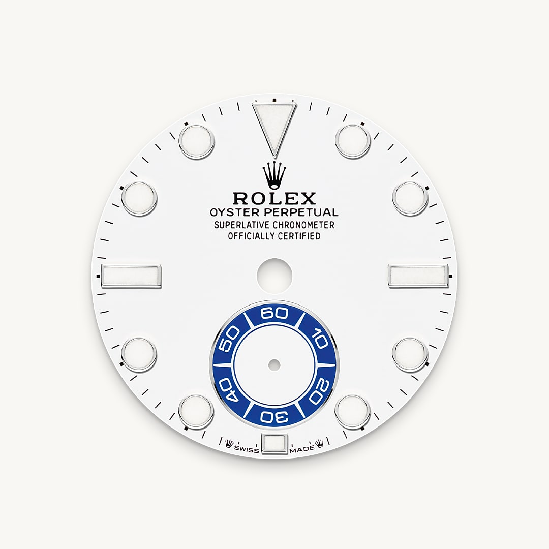 White dial