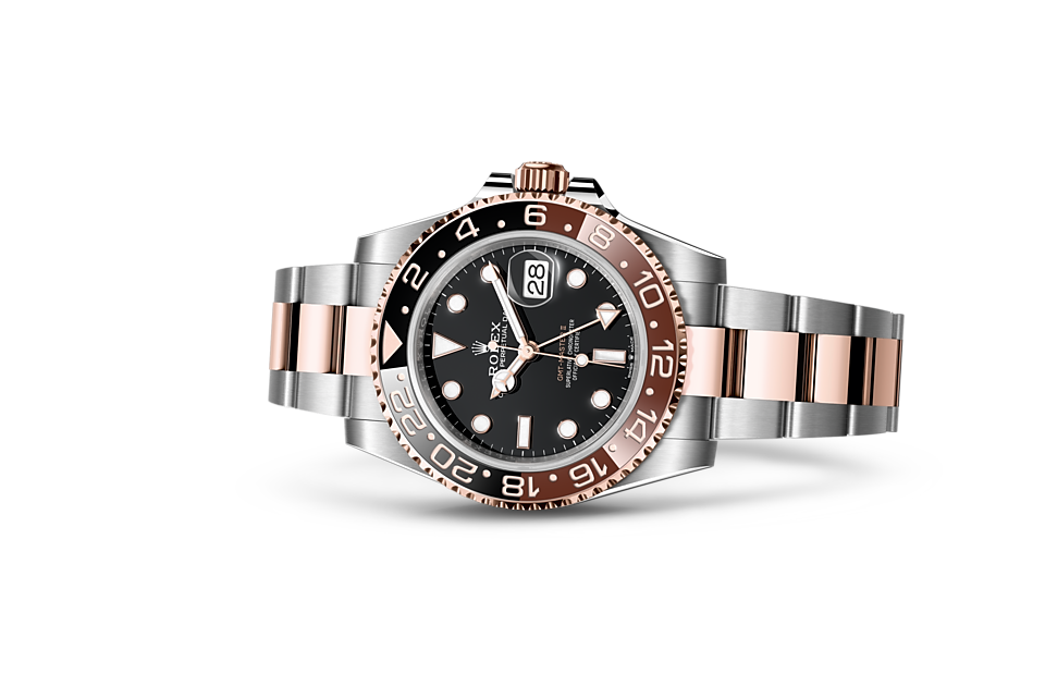 rolex gmt master ii oystersteel and everose gold