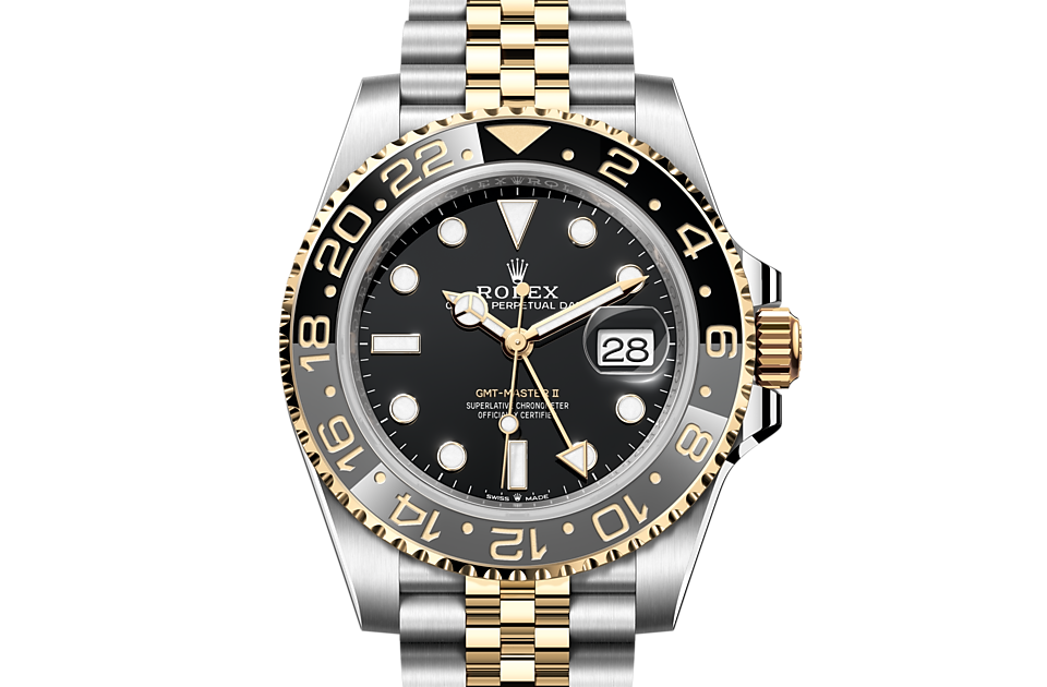 Rolex GMT-Master II in Edelstahl Oystersteel und Gold, M126713GRNR 