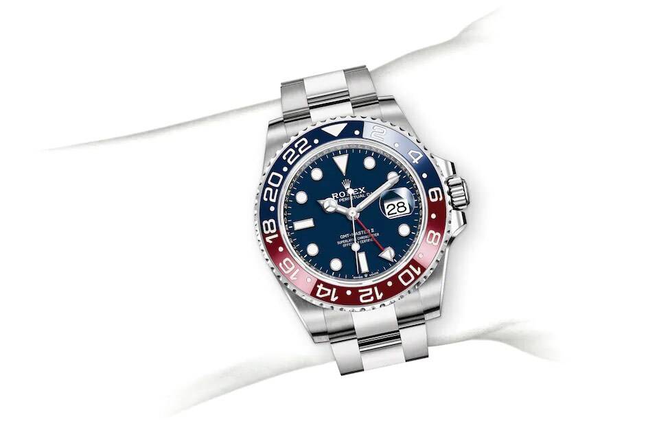 Gmt master clearance ii blue