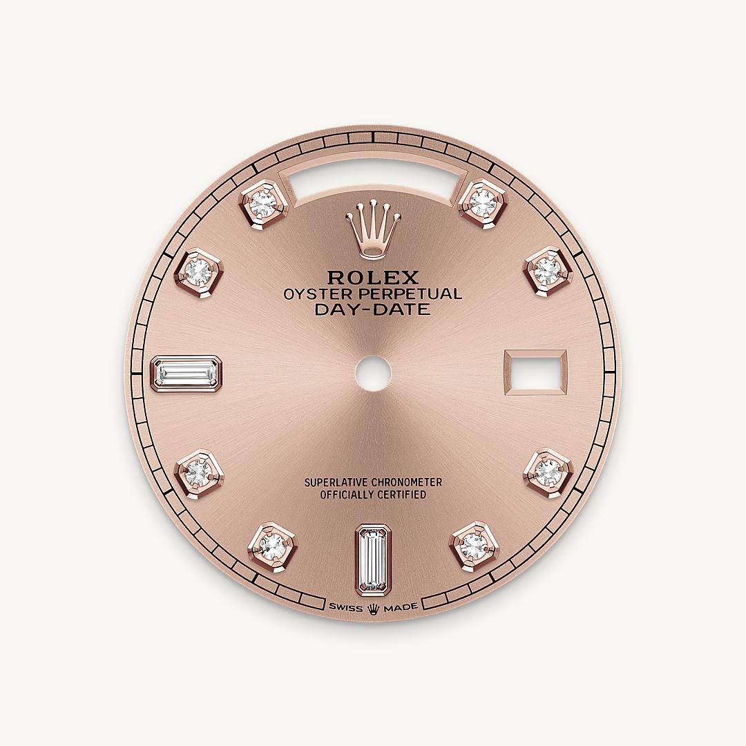 Zifferblatt Farbe Rosé