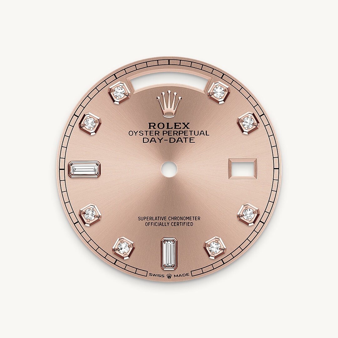 Zifferblatt Farbe Rosé