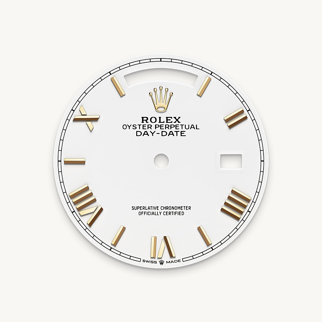 White dial