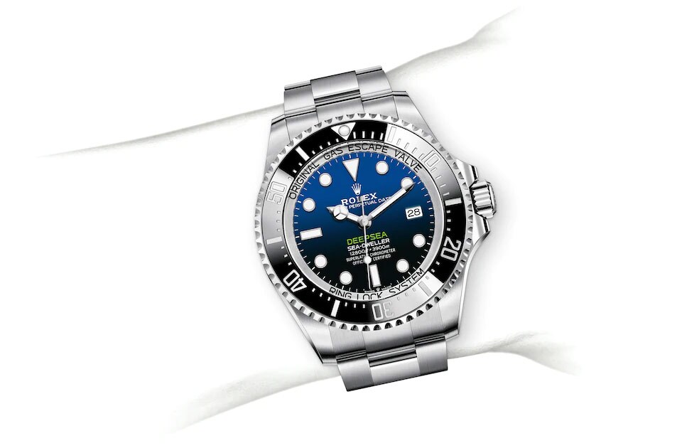 rolex submariner deep blue