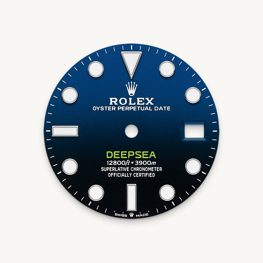 Zifferblatt D-blue