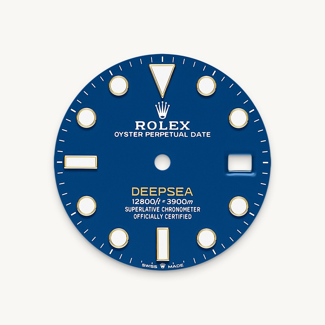 Blue dial