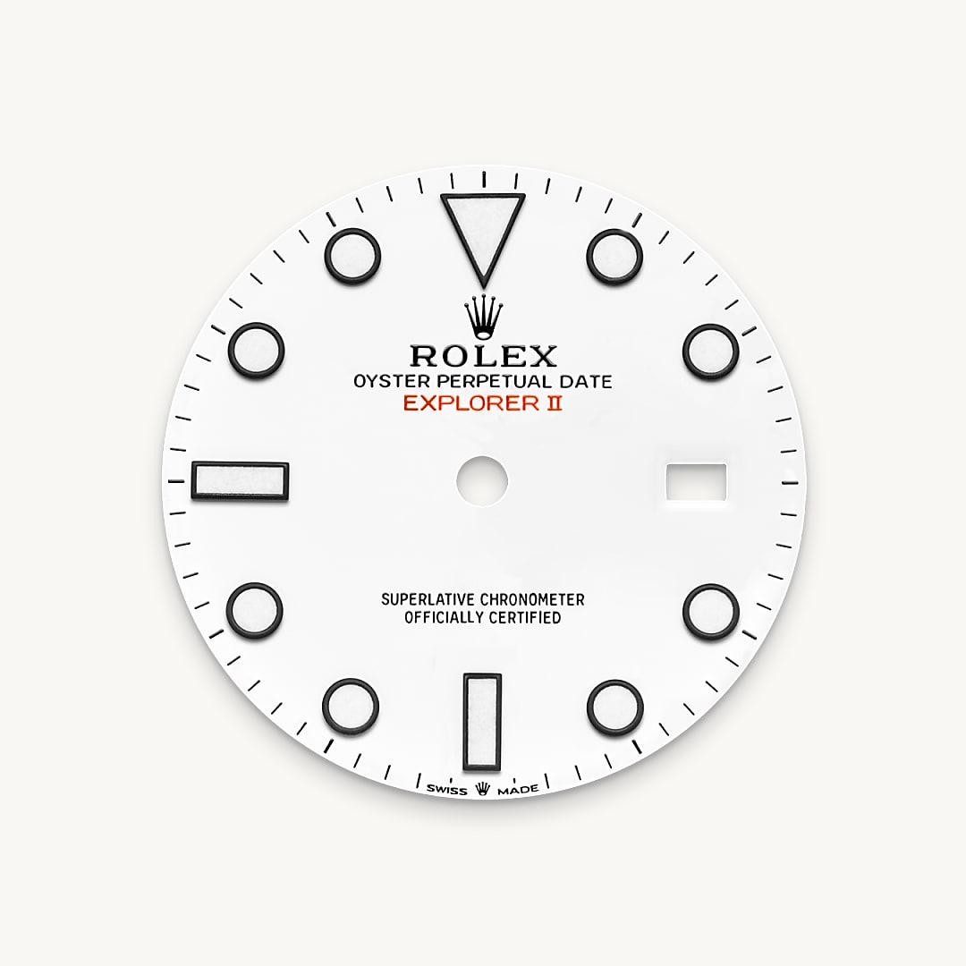 White dial