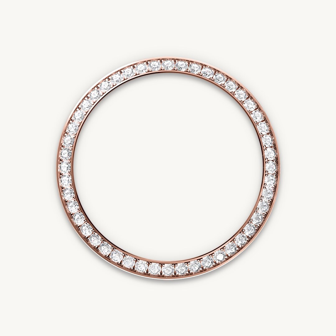 Diamantbesetzte Lünette