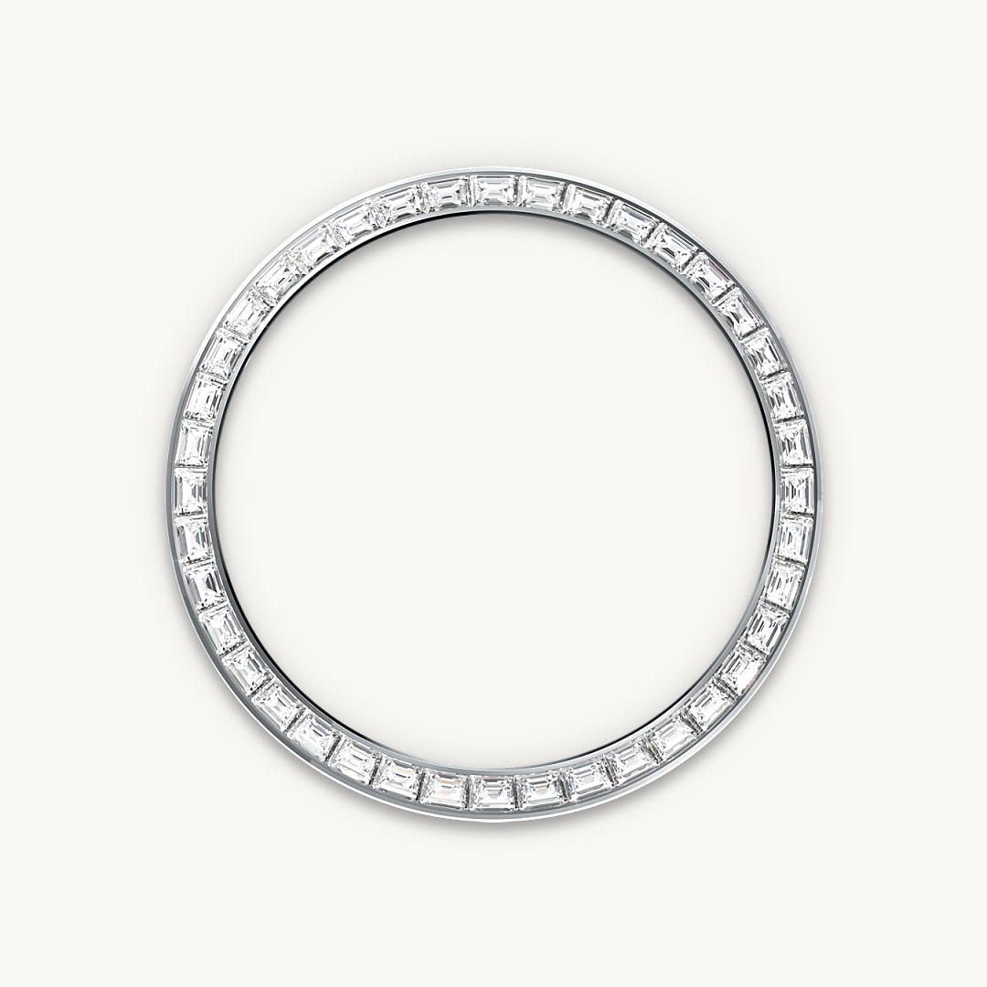 Diamantbesetzte Lünette