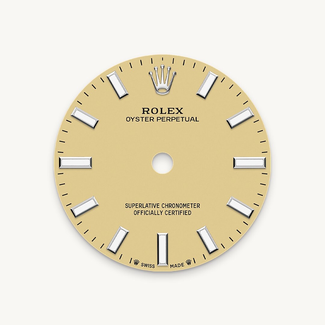 Beige dial