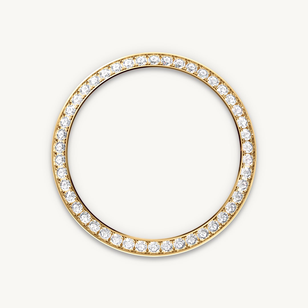 Diamond-set bezel