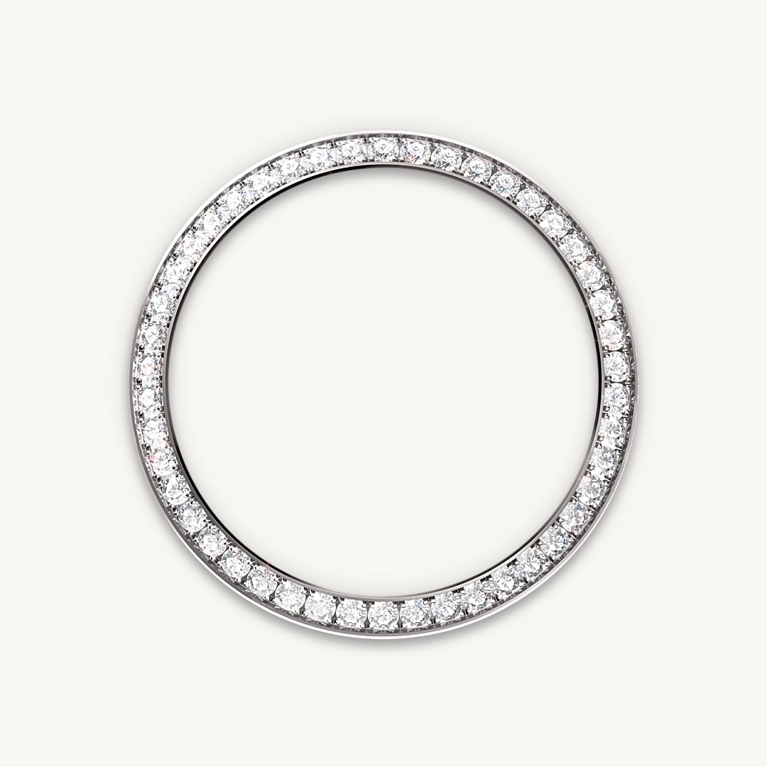 Diamantbesetzte Lünette