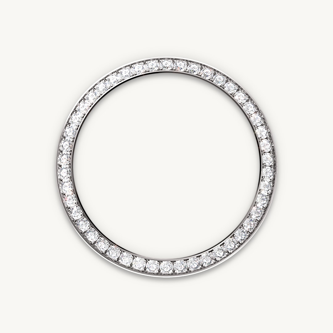 Diamond-set bezel
