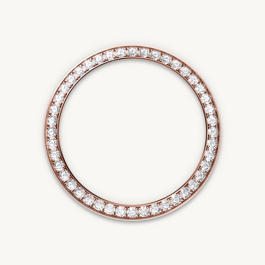 Diamantbesetzte Lünette