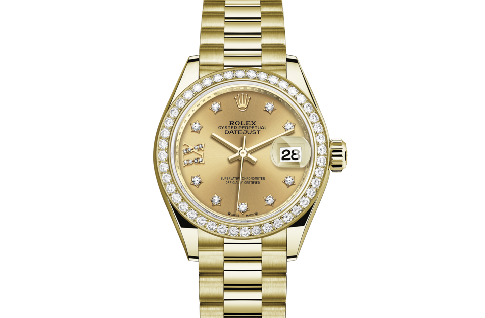 Rolex Lady-Datejust in Gold, M279138RBR 