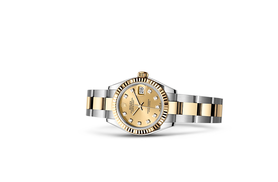 Rolex Lady‑Datejust in Edelstahl Oystersteel und Gold, M279173  